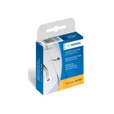 HERMA versterkingsringen diameter 12 mm wit folie op rol (pak 500 stuks)