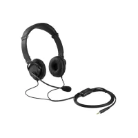 Hi-Fi hoofdtelefoon met microfoon en volume control Hi-Fi hoofdtelefoon met microfoon en volume control