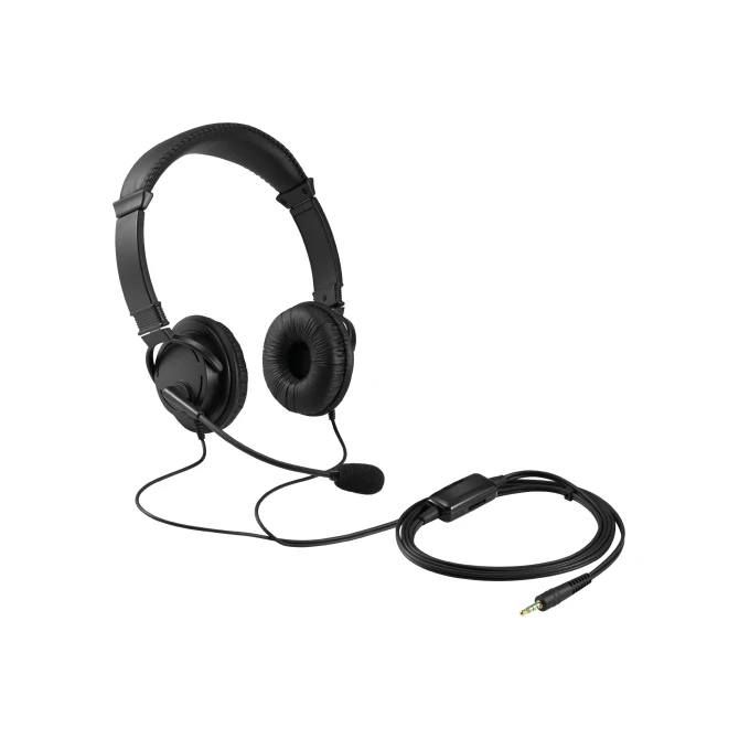 Hi-Fi hoofdtelefoon met microfoon en volume control