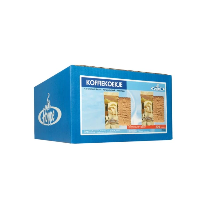 HOPPE Koekjes koffie (doos 200 stuks) HOPPE Koekjes koffie (doos 200 stuks)