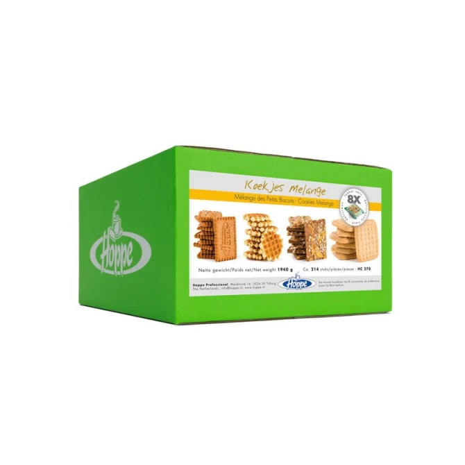 HOPPE Melange koekjes (doos 214 stuks) HOPPE Melange koekjes (doos 214 stuks)