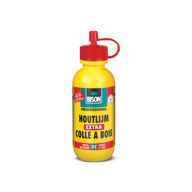 Houtlijm Bison fles D3 75ml extra wit