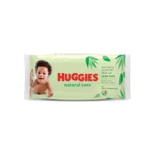 HUGGIES Billendoekjes Natural Care Aloe vera (pak 56 stuks) HUGGIES Billendoekjes Natural Care Aloe vera (pak 56 stuks)