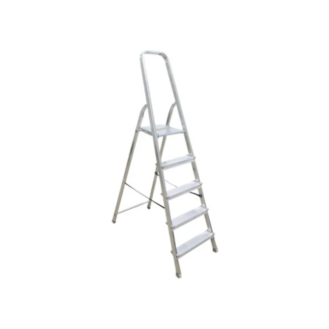 Huishoudtrap 5 Treden Aluminium Huishoudtrap 5 Treden Aluminium