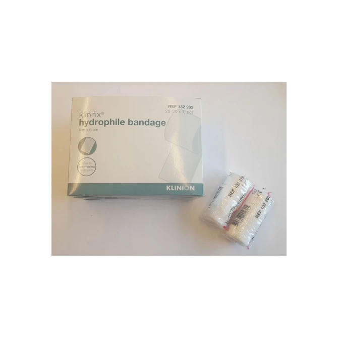 Hydrofiel windsel Wit breedte 6cm (pak 20 stuks)