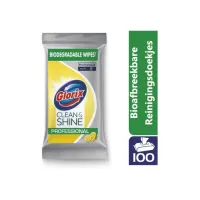 Glorix Hygiënedoek Navulling (pak 100 stuks) Glorix Hygiënedoek Navulling (pak 100 stuks)
