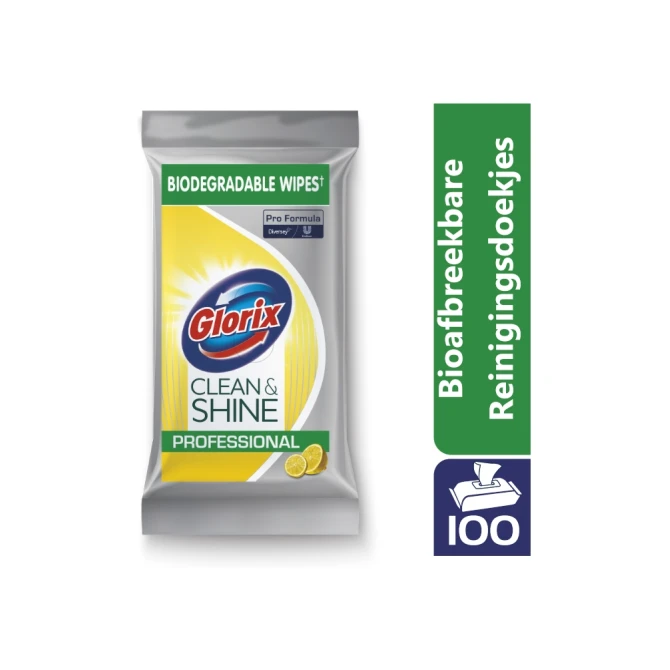 Glorix Hygiënedoek Navulling (pak 100 stuks) Glorix Hygiënedoek Navulling (pak 100 stuks)