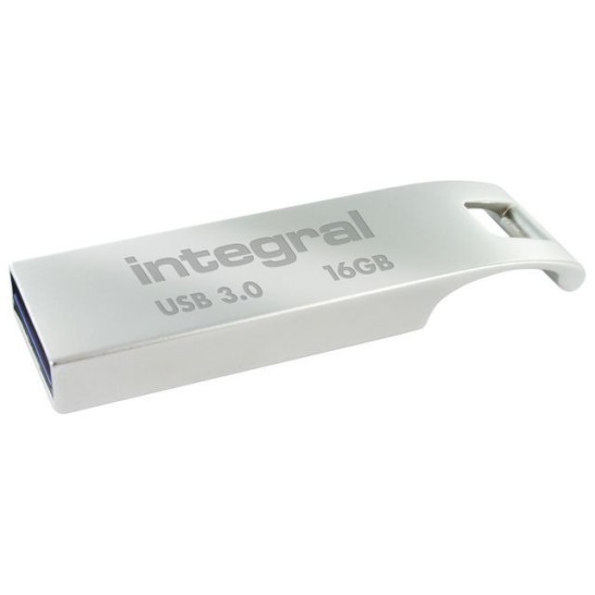 INTEGRAL MEMORY Metalen ARC USB-Stick 30 16 GB Zilver