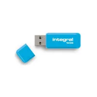 INTEGRAL MEMORY Neon USB-Stick 20 16 GB Blauw INTEGRAL MEMORY Neon USB-Stick 20 16 GB Blauw