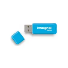 INTEGRAL MEMORY Neon USB-Stick 20 16 GB Blauw INTEGRAL MEMORY Neon USB-Stick 20 16 GB Blauw