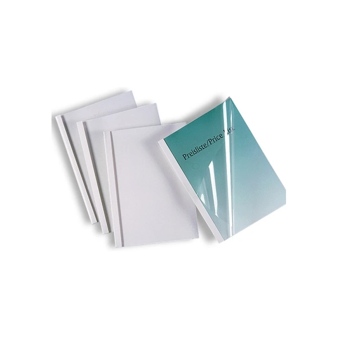Inbindmap GBC therm A4 8mm wit (100 stuks)