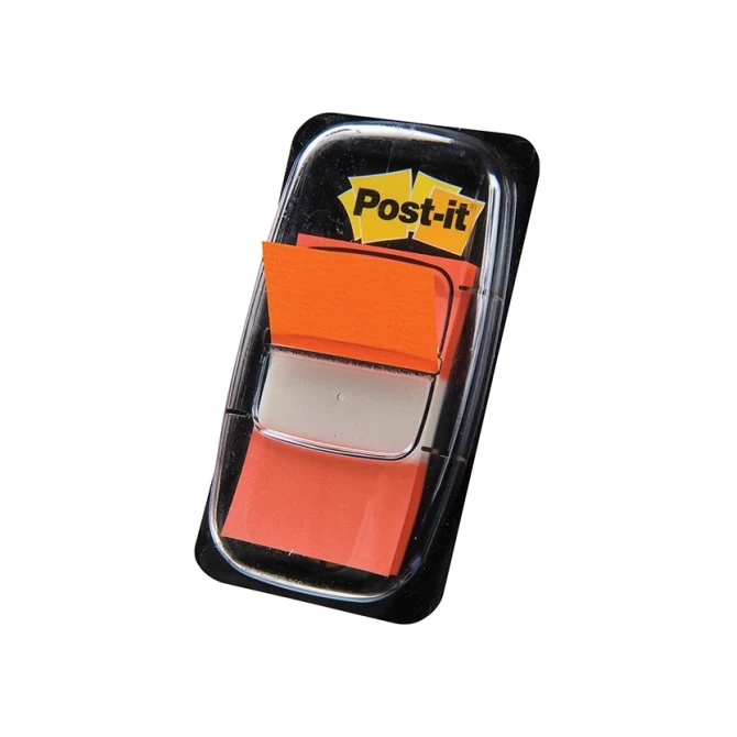 Index Post-it 25x43 oranje/pak 50