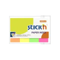 Index Stick'n 20x50mm 4 kleuren 200 tabs