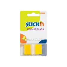 Index Stick'n standaard 45x25mm geel Index Stick'n standaard 45x25mm geel