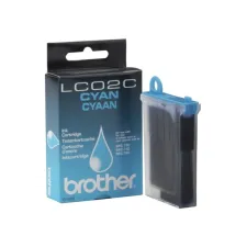 BROTHER LC-02C inktcartridge cyaan (origineel) BROTHER LC-02C inktcartridge cyaan (origineel)