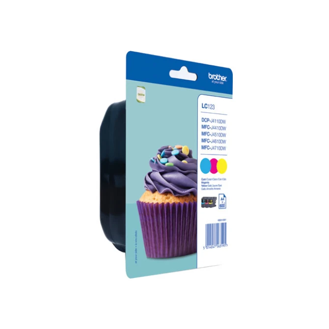 Inkjet Brother LC-123RBWBPDR /pk2