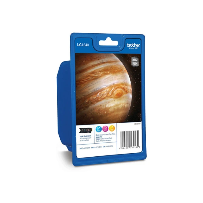 BROTHER LC-1240RBWBP multipack 3 inktcartridges (origineel)