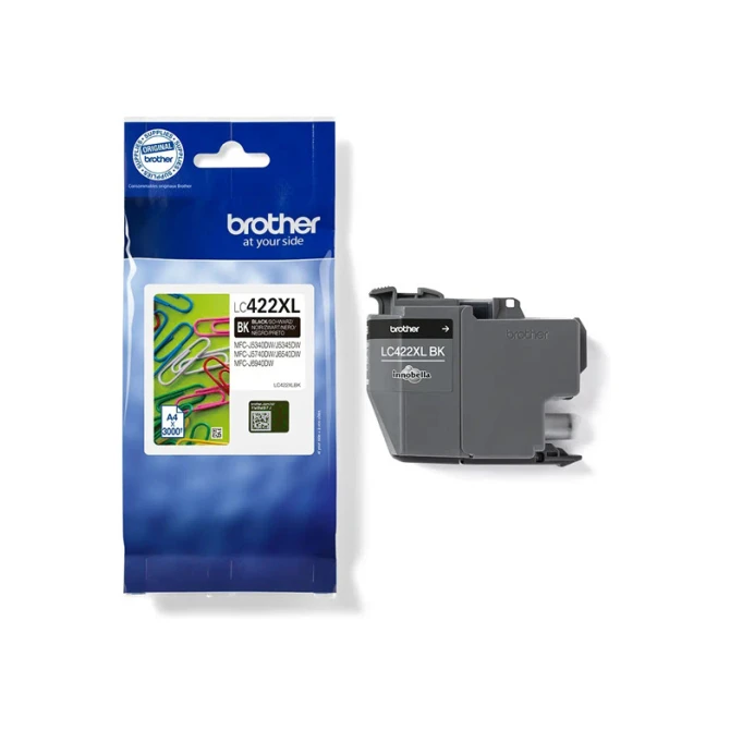 Inkjet Brother LC-422XLBK zwart Inkjet Brother LC-422XLBK zwart