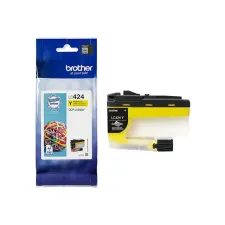 BROTHER LC-424Y inktcartridge geel (origineel)
