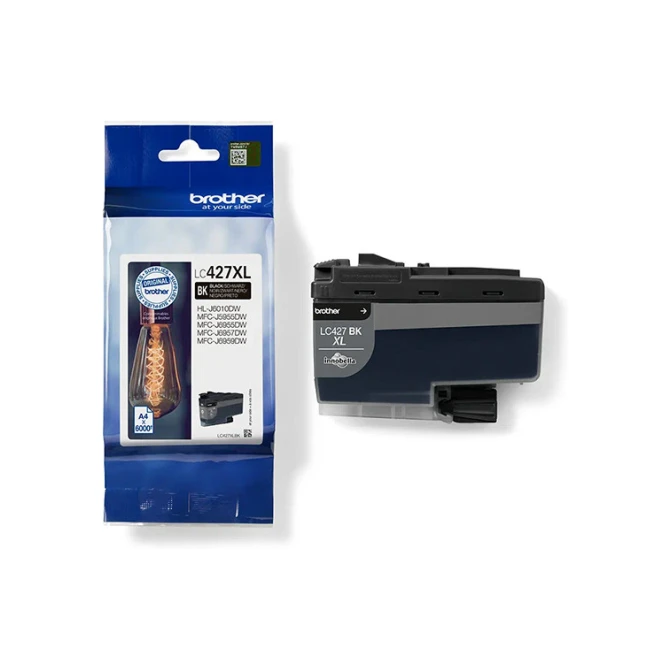 BROTHER LC-427XLBK inktcartridge zwart hoge capaciteit (origineel)