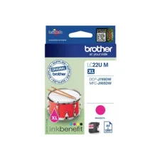 Inkjet Brother LC22UBKBP HC zwart Inkjet Brother LC22UBKBP HC zwart