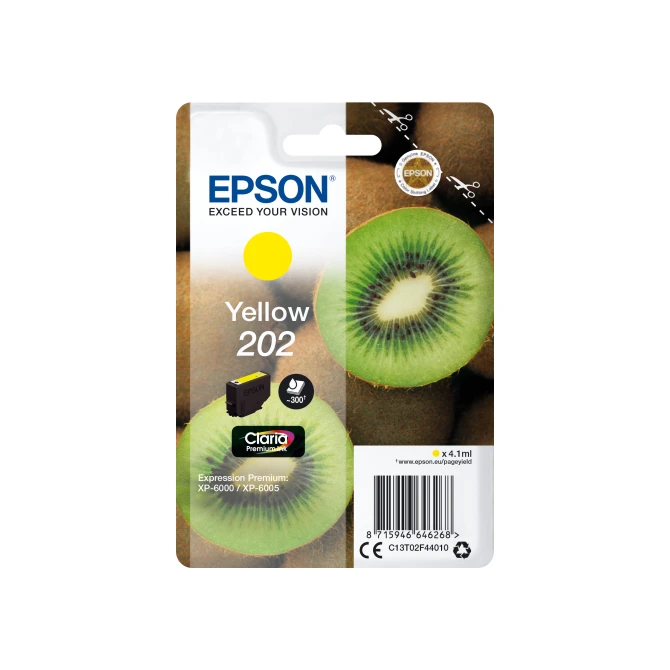 Inkjet Epson 202 C13T02F44010 geel