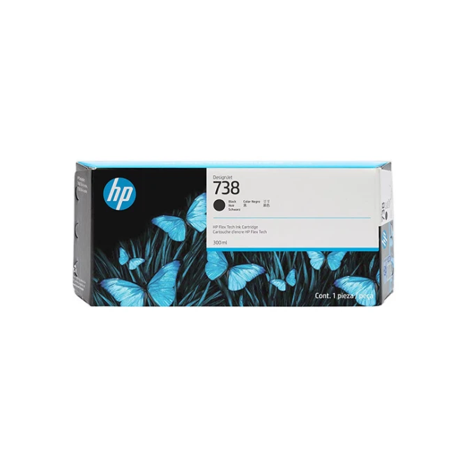 Inkjet HP 498N8A 738 HC zwart Inkjet HP 498N8A 738 HC zwart