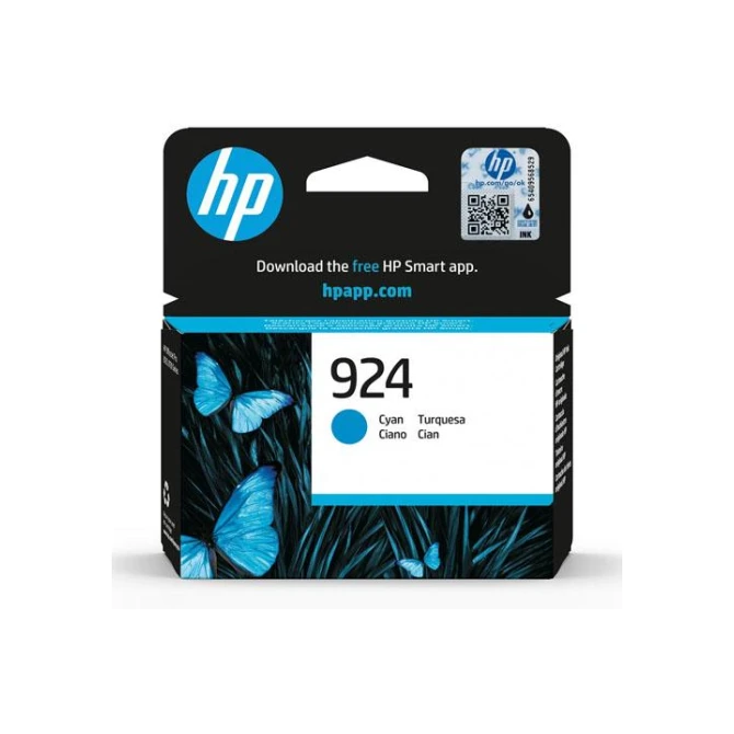 Inkjet HP 924/4K0U3NE cyaan Inkjet HP 924/4K0U3NE cyaan