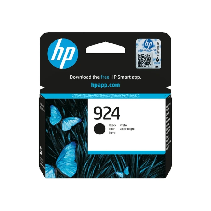 Inkjet HP 924/4K0U6NE zwart Inkjet HP 924/4K0U6NE zwart