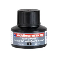 Inkt edding RBTK25 zwart (fles 25ml) Inkt edding RBTK25 zwart (fles 25ml)