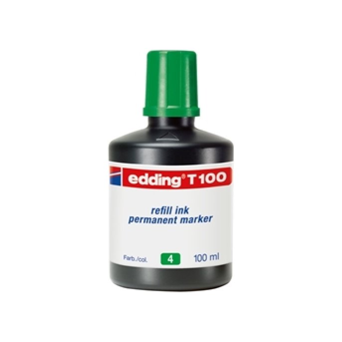 edding Inkt edding T100 groen/mlt100