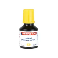 Inkt edding T25 geel (fles 30ml)
