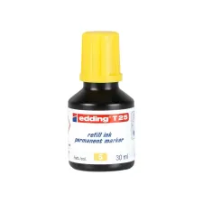 Inkt edding T25 geel (fles 30ml)