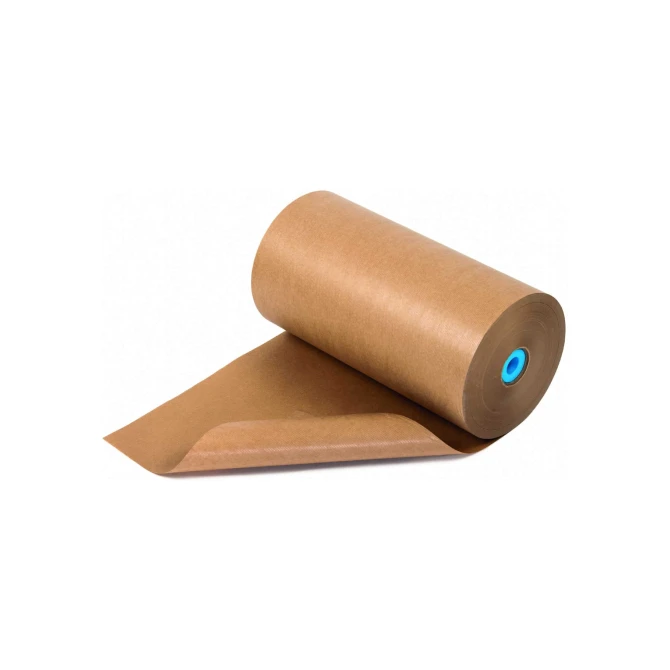Inpakpapier. 120 cm x 280 m. bruin (rol 280 meter)