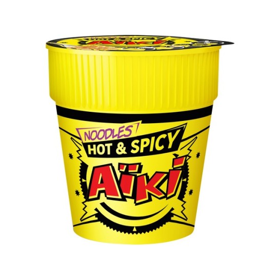 Instant noedels Aiki hot+spicy 68g/ds8