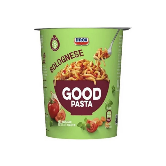 Instant pasta Unox bolognese cup/pk8 Instant pasta Unox bolognese cup/pk8
