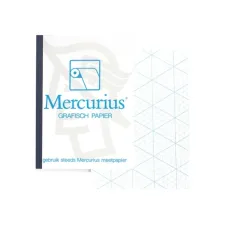 Mercurius isometrisch grafisch papier A6 (10 blokken)
