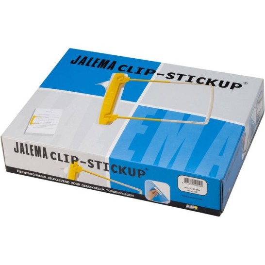 JALEMA Buismechaniek Clip Clip Stickup zelfklevend (pak 100 stuks)