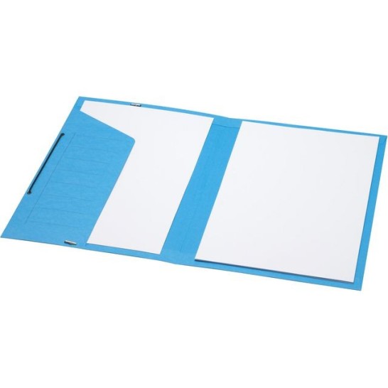 JALEMA Elasto stofklepmap Folio blauw (pak 5 stuks)