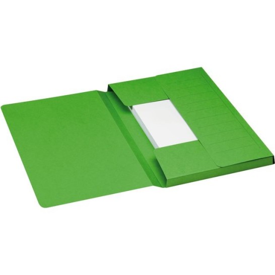 JALEMA Secolor Mammoet Dossiermap Karton 1-250 Vellen 350 x 240 x 25 mm Groen (pak 10 stuks)