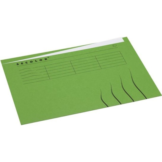 JALEMA Secolor vouwmap met tab A4 groen (doos 250 stuks)