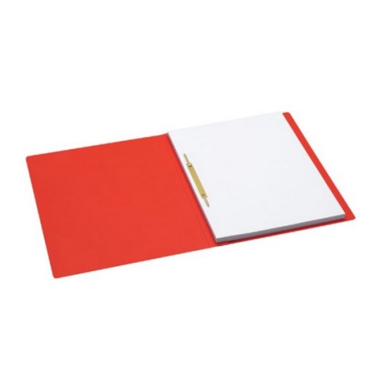 JALEMA Snelhechter Secolor met strip en dekplaat A4 rood (pak 10 stuks)