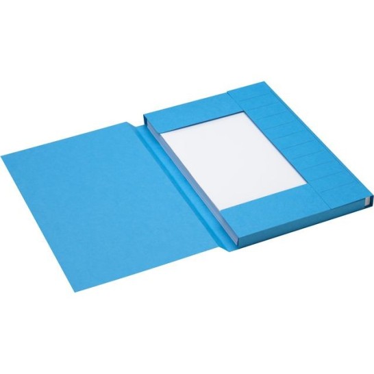 JALEMA Stofklepmap Secolor Folio blauw (doos 125 stuks)