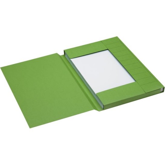 JALEMA Stofklepmap Secolor Folio groen (doos 125 stuks)
