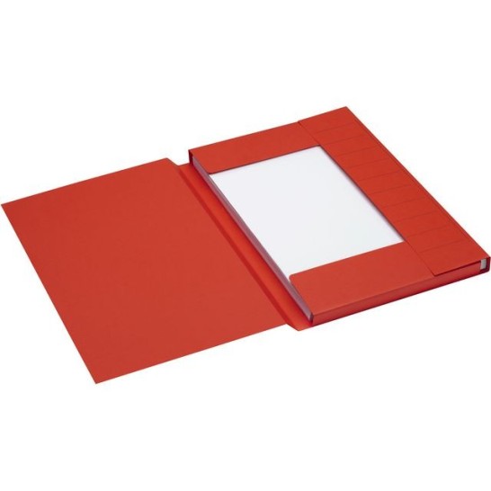 JALEMA Stofklepmap Secolor Folio rood (doos 125 stuks)