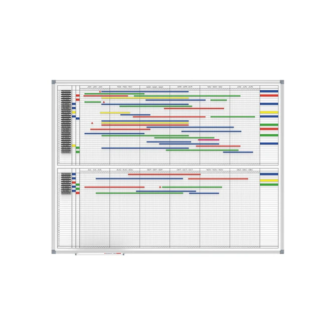 Jaarplanner Maul 90x120cm 2x6maand