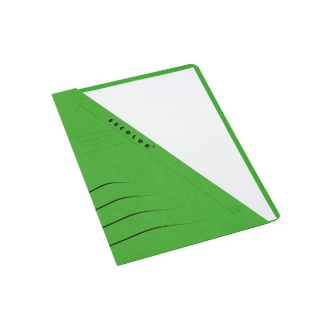 JALEMA A4 Insteekmap 310 x 220 x 5 mm Karton Groen (doos 100 stuks)