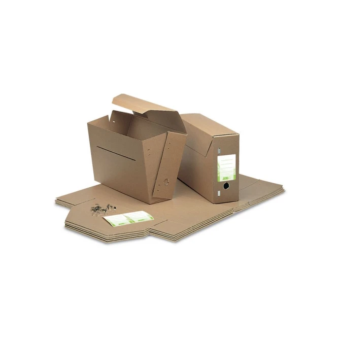 JALEMA Archiefdoos Karton 265 x 115 x 370 mm Bruin (doos 50 stuks)