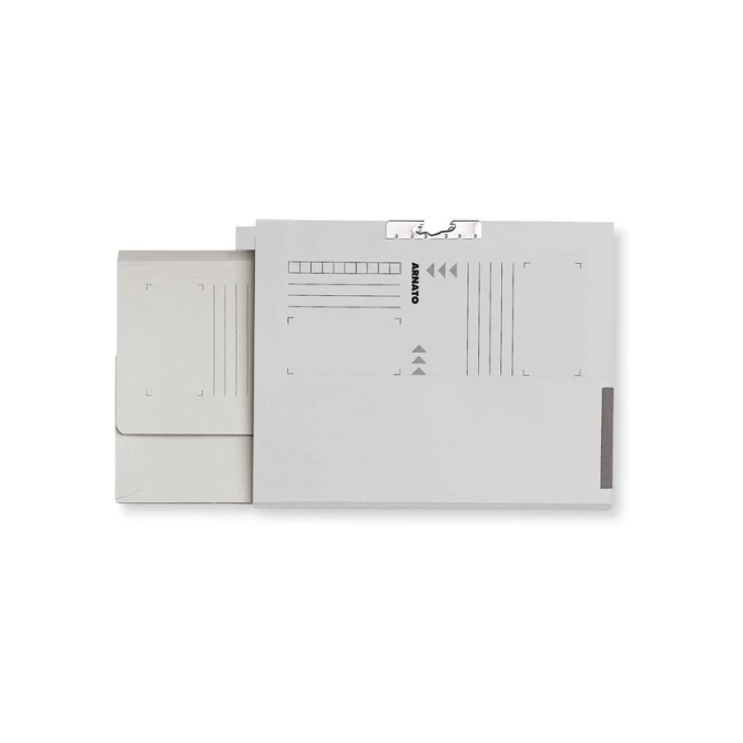 JALEMA Arnato Hangmap Met Soufflet Grijs (doos 100 stuks) JALEMA Arnato Hangmap Met Soufflet Grijs (doos 100 stuks)