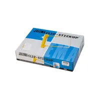 JALEMA Buismechaniek Clip Clip Stickup zelfklevend (pak 100 stuks) JALEMA Buismechaniek Clip Clip Stickup zelfklevend (pak 100 stuks)